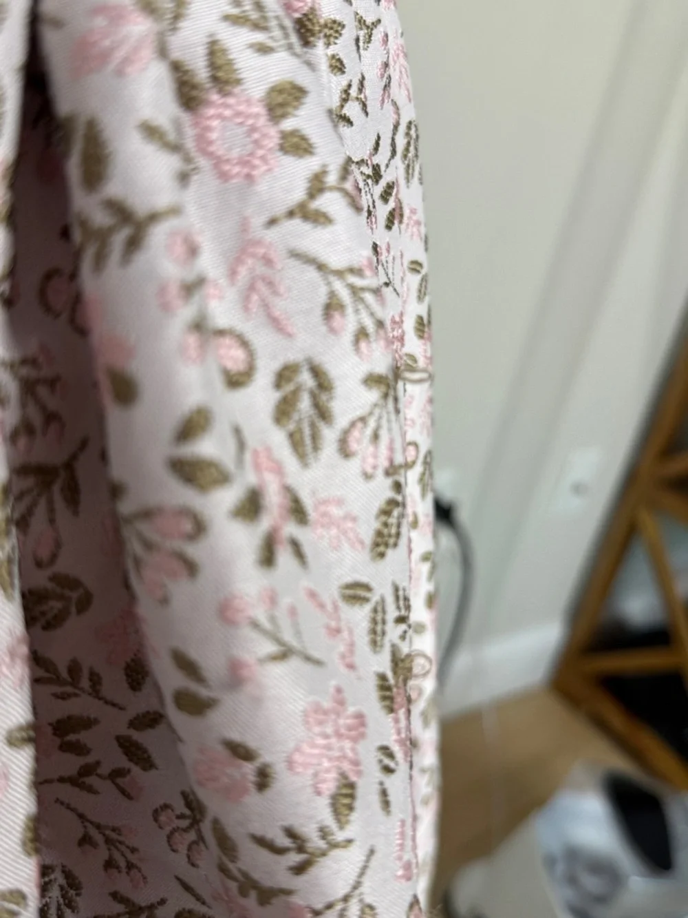 Selkie Bridgerton On a Cloud Maxi Sample Dress NWT Pink floral - Picture 6 of 7